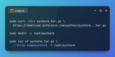 Install PyCharm on Ubuntu 26.04