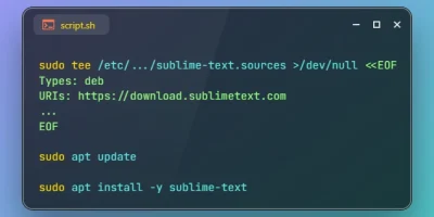 Install Sublime Text on Ubuntu 26.04