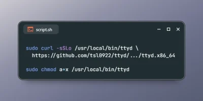 Install ttyd Terminal Sharing Tool on Ubuntu 26.04