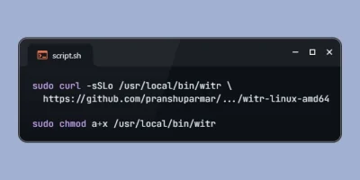 Install witr on Ubuntu 26.04