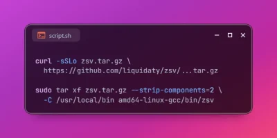 Install zsv CSV Processing Tool on Ubuntu 26.04