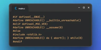 Mark Unreachable Code in C
