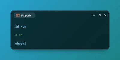 2 Methods to Get Username of Current User on Linux