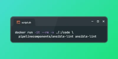 Run Ansible Lint Inside Docker Container on Linux