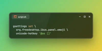 Disable Default Ctrl+Shift+U Shortcut on Ubuntu