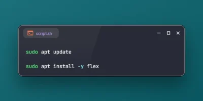 Install Flex Lexical Analyzer on Ubuntu 26.04