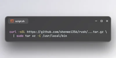 Install rush Parallel Task Runner on Ubuntu 26.04