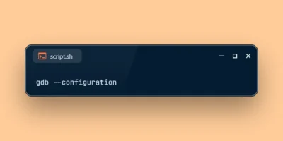 Check GDB Build Configuration Options