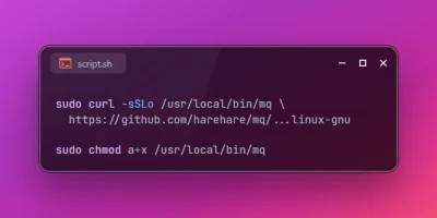 Install mq Markdown Processing Tool on Ubuntu 26.04