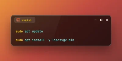 Install rsvg-convert on Ubuntu 26.04