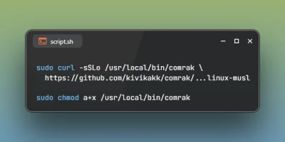 Install Comrak on Ubuntu 26.04
