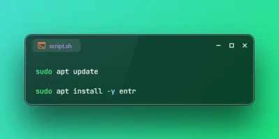Install entr File Change Watcher on Ubuntu 26.04