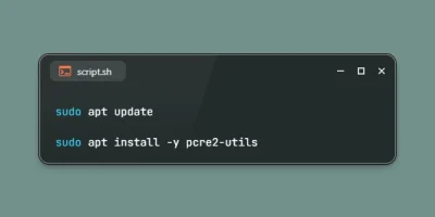 Install PCRE2 Utilities on Ubuntu 26.04