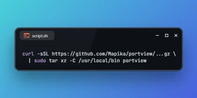 Install portview Port Inspection Tool on Ubuntu 26.04