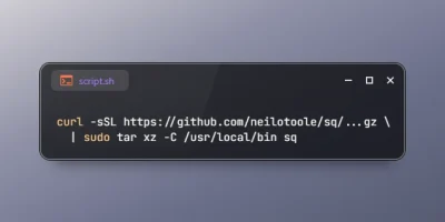 Install sq Structured Data Processing Tool on Ubuntu 26.04