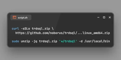 Install trdsql on Ubuntu 26.04