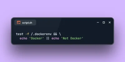 Check if Process is Running Inside Docker Container
