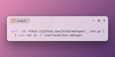 Install Matugen on Ubuntu 26.04