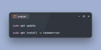 Install Taskwarrior on Ubuntu 26.04
