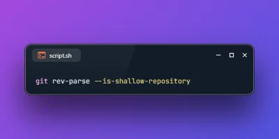 Check if Git Repository is Shallow