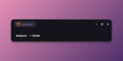 Check if Swap Memory is Enabled on Linux