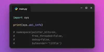 Get ABI Information in Python 3.15