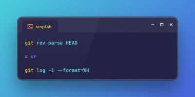 2 Methods to Get Current Commit Hash in Git