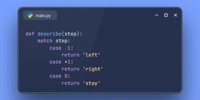 Unary Plus is Allowed in Match Patterns in Python 3.15