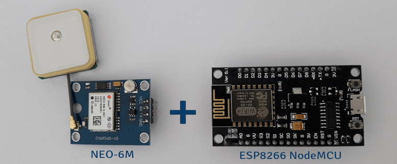 NEO-6M GPS Module Interfacing with ESP8266 NodeMCU