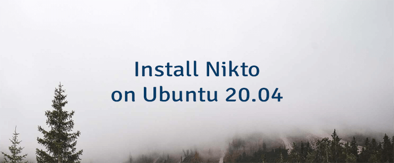 Install Nikto on Ubuntu 20.04