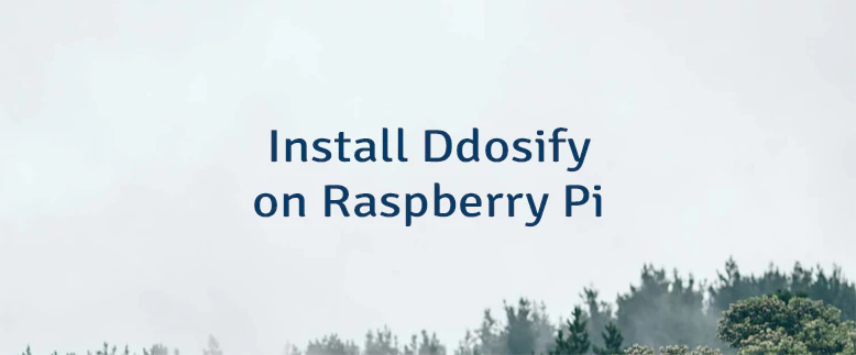 Install Ddosify on Raspberry Pi