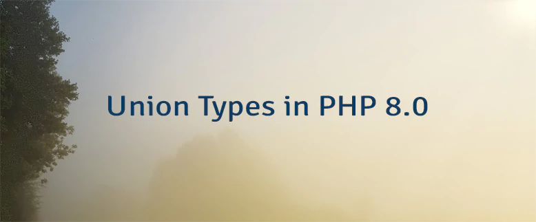 Union Types in PHP 8.0