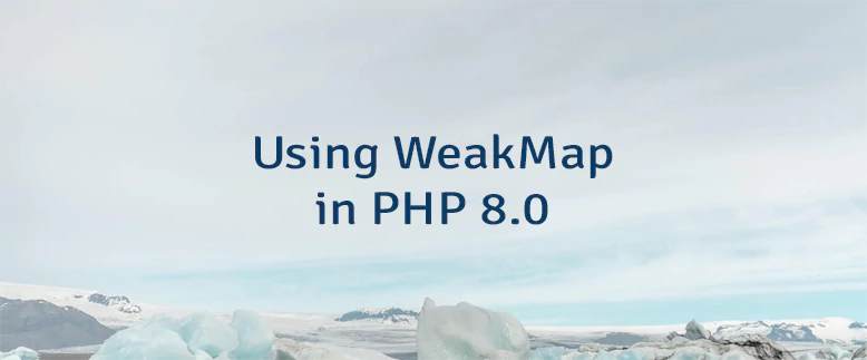 Using WeakMap in PHP 8.0