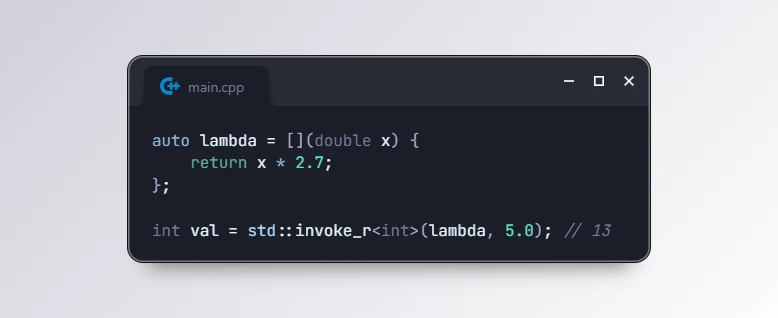 Invoke Callable with Specific Return Type in C++23