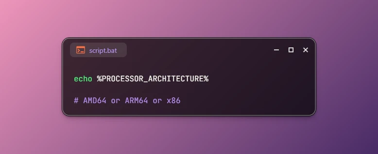 2 Methods to Get CPU Architecture on Windows