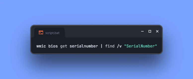 2 Methods to Get System Serial Number on Windows
