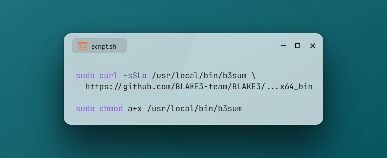 Install b3sum on Ubuntu 26.04