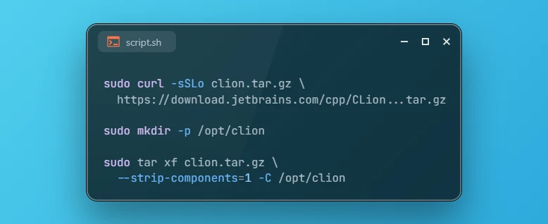 Install CLion on Ubuntu 26.04