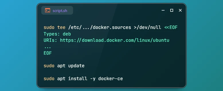 Install Docker CE on Ubuntu 26.04
