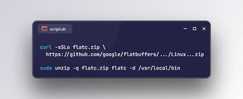 Install flatc on Ubuntu 26.04