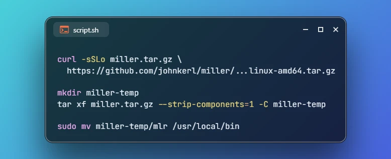 Install Miller on Ubuntu 26.04