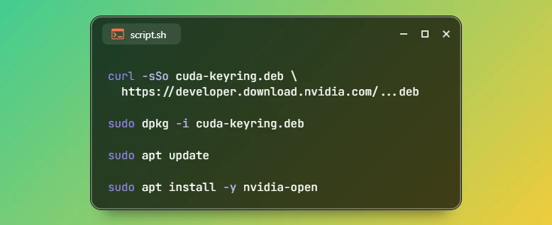 Install NVIDIA Drivers on Ubuntu 26.04