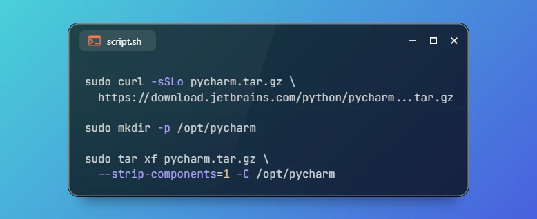 Install PyCharm on Ubuntu 26.04