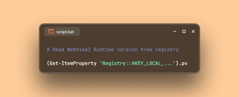 2 Methods to Check WebView2 Runtime Version on Windows