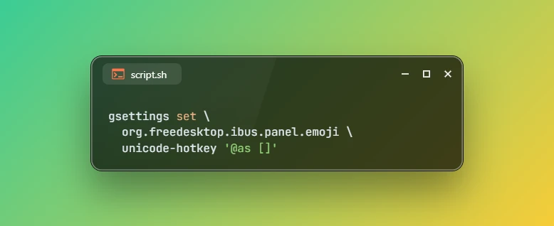 Disable Default Ctrl+Shift+U Shortcut on Ubuntu