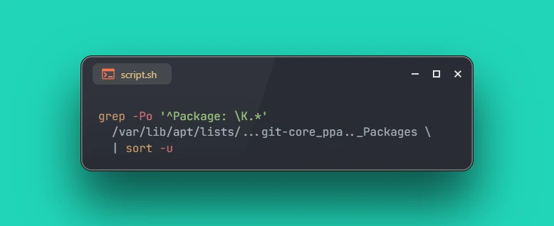 Get All Available Packages from APT Repository
