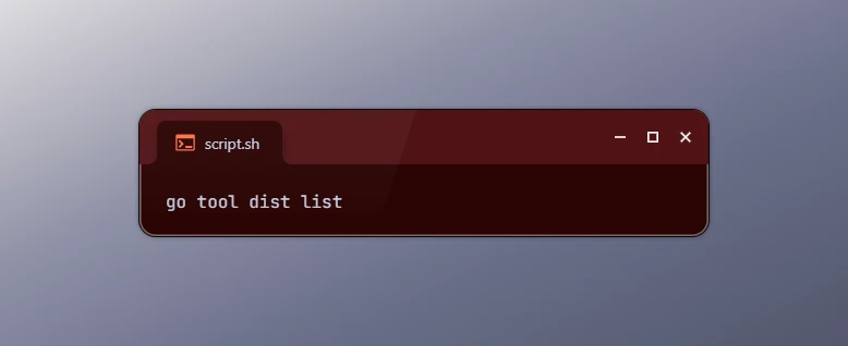 Get All Supported Platforms in Go