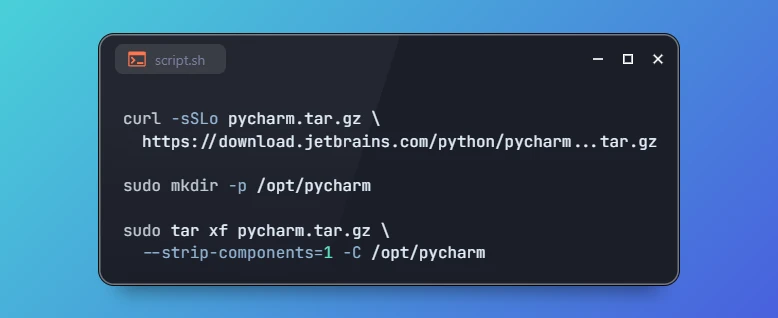 Install PyCharm on Ubuntu 26.04