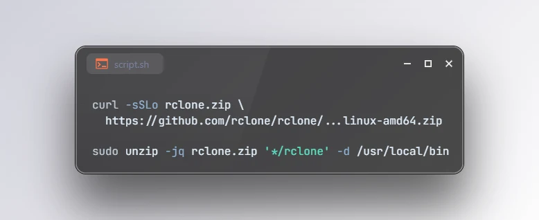 Install Rclone on Ubuntu 26.04