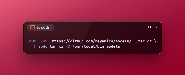 Install Reyamira models Tool on Ubuntu 26.04